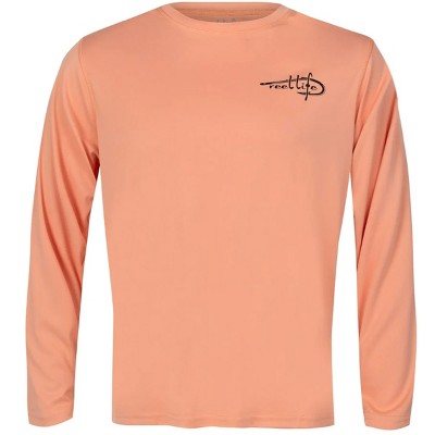 Reel Life Men's Long Sleeve UV Americana Twin Fish Shirt