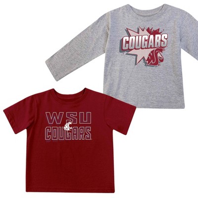 NCAA Washington State Cougars Toddler Boys' 2pk T-Shirt