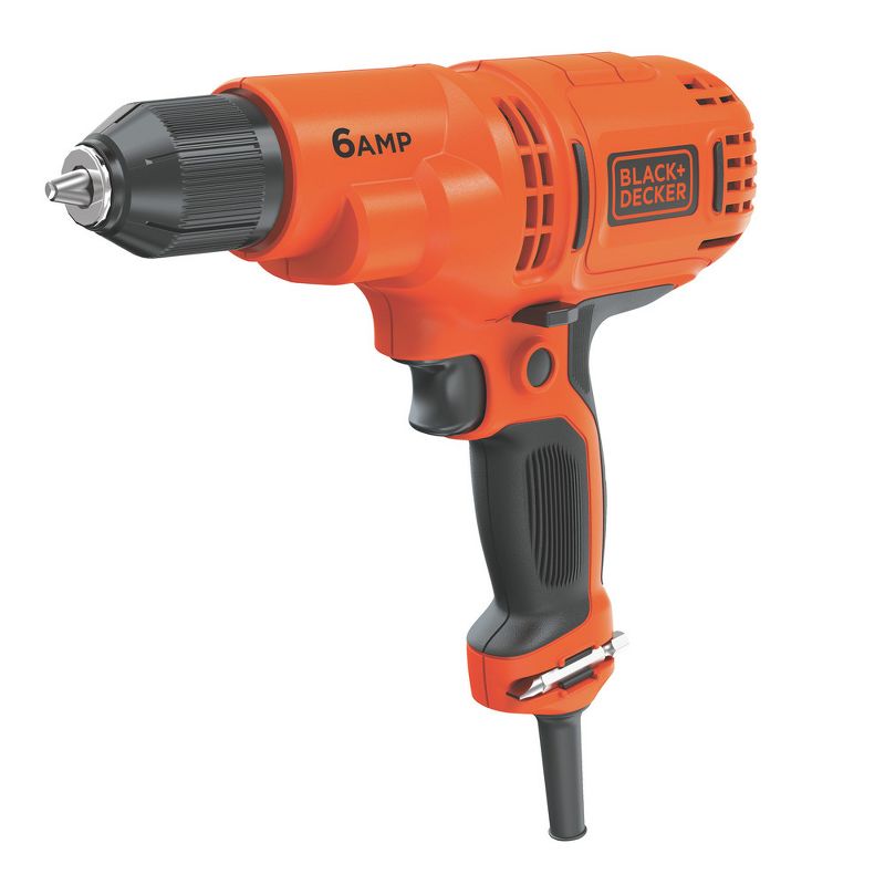 Black & Decker DR340C 6 Amp 3/8 in. Corded Drill Driver with Bag, 3 of 6