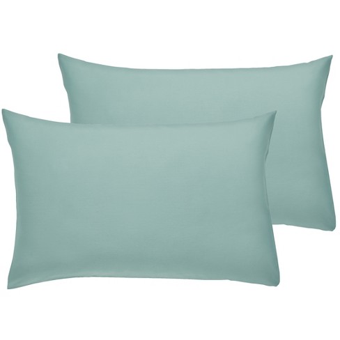 100% Cotton Seafoam Pillow Cases King Size Set Of 2 Soft & Cooling ...