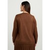 June + Vie by Roaman's Women's Plus Size Button-Sleeve Cardigan - 3 of 4