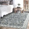 Area Rug - Stain Resistant Low Pile Carpet with Non-Slip Backing, Soft Indoor Rug for Living Room Bedroom Dining Room Office - 3 of 4
