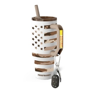 FrostBuddy Thicc Buddy Insulated Tumbler | Available in 40oz & 50oz Sizes | Stainless Steel + Chapstick Holder - 1 of 1