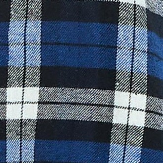 black navy plaid