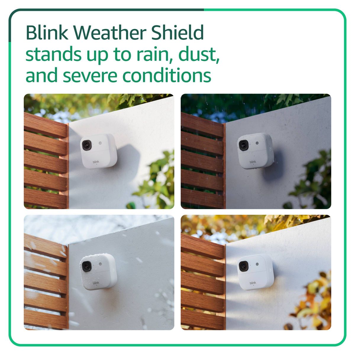 Blink Outdoor 2K+ Wireless Smart Security Camera, 2K Video Resolution, Enhanced Audio, Sync Module Core Included. 1 Camera System - White - thumbnail 6