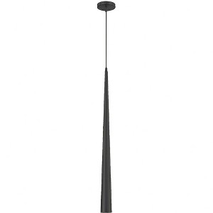 Eurofase Lighting Sliver 1 - Light Pendant in  Black - 1 of 2