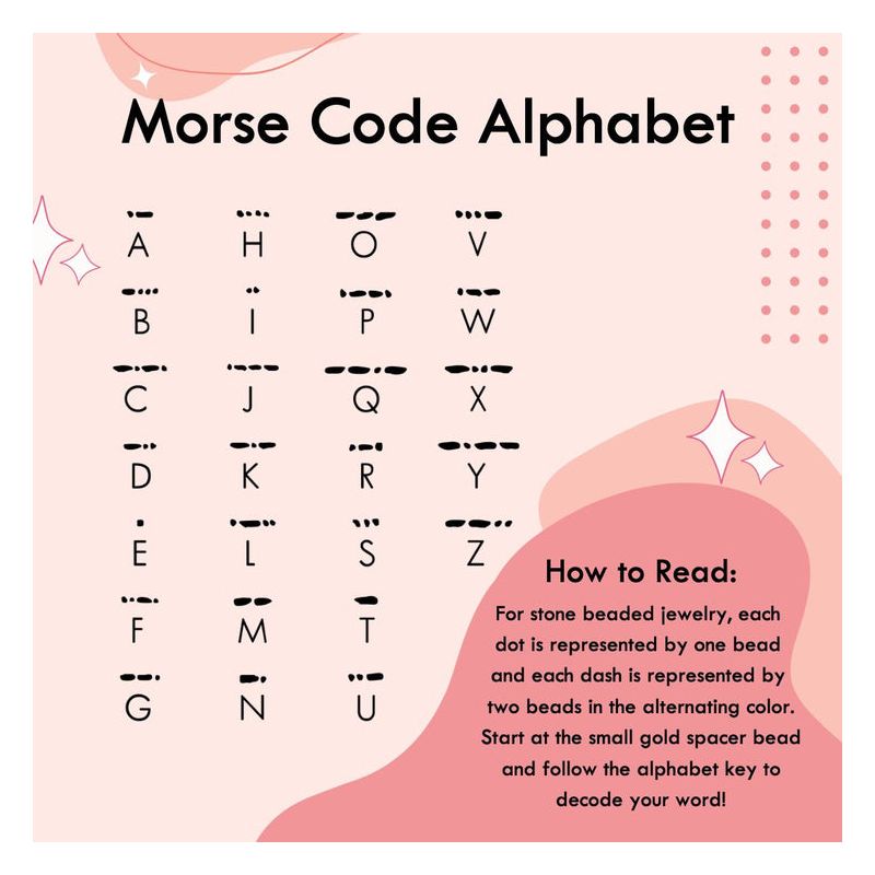 Morse Code Bracelet | GAME DAY, 5 of 6