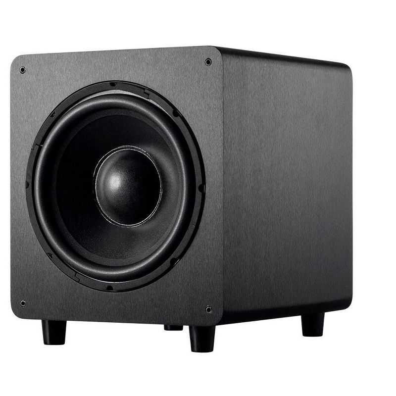 Monoprice SW-15 600 Watt RMS 800 Watt Peak Powered Subwoofer - 15in, Ported Design, Variable Phase Control, Variable Low Pass Filter, For Home Theater, 1 of 8