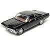 1965 Chevrolet Impala SS 396 Black with Brown Interior "NEX Models" 1/24 Diecast Model Car by Welly - 2 of 3