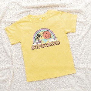 The Juniper Shop Sunkissed Rainbow Toddler Short Sleeve Tee - 1 of 2