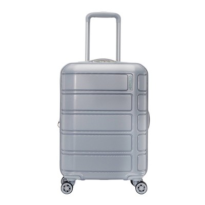 American Tourister Vital Hardside Large Checked Spinner Suitcase