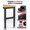 GOTGELIF WB0101-Pro 48" 2000Lbs Adjustable Height Work Bench Tool Table with Power Outlet Gift for Woodworker - 3 of 4
