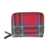 Buxton Women's Tartan Plaid Printed Vegan Leather Wizard Wallet - 3 of 4