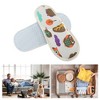 Unique Bargains Children's Disposable Slippers Oatmeal Grey 1 Pair - 4 of 4