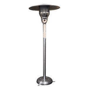 Natural Gas Patio Heater - Stainless Steel - AZ Patio Heaters - 1 of 3