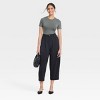 Women's Slim Fit Short Sleeve Seamless Baby T-Shirt - A New Day™ - 3 of 4