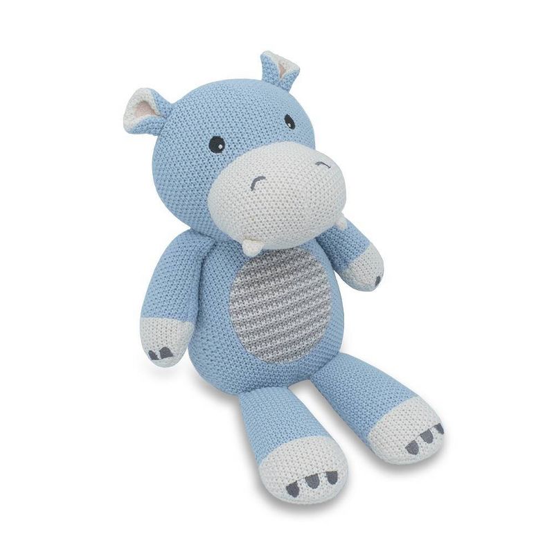 Living Textiles Baby Stuffed Animal - Henry Hippo, 1 of 7