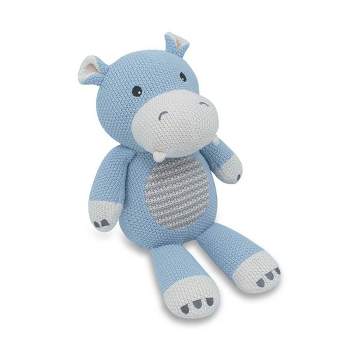 Living Textiles Baby Stuffed Animal - Henry Hippo
