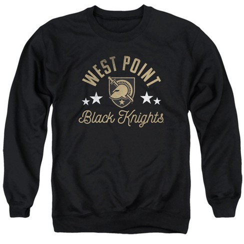 West Point United States Military Academy Official Black Knights Adult Crewneck Sweatshirt, Black - image 1 of 4