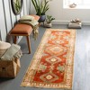 Mark & Day St Elmo Washable Woven Indoor Area Rugs Bright Orange - 2 of 4