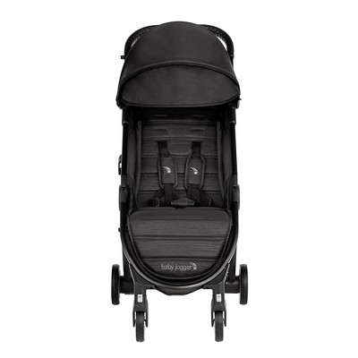 Ultra-Compact Black Lightweight Travel Bassinet Stroller