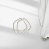 Unique Bargains Magnetic Buckle Large Faux Pearl Curtain Strap Polyester Rare Earth Magnet 2 Pcs - 2 of 4