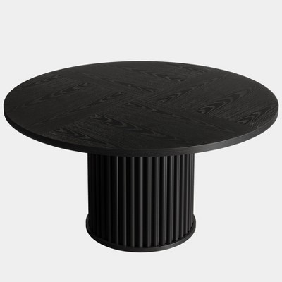 Tribesigns 47in Round Dining Table, Modern Kitchen Table for 4-6 People