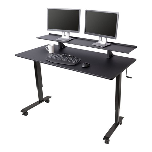 Two store tier desk