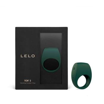 LELO Tor 2 Rechargeable and Waterproof Vibrating Ring - Green