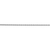 Black Bow Jewelry 1.5mm, 14k White Gold, Handmade D/C Solid Rope Chain Necklace - 4 of 4