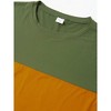 TIME HOLLOW Summer Color Block T-Shirt - Breathable And Comfortable For Fitness - 3 of 3