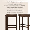 Stool Bar Height (30in) - 2 pack - 4 of 4