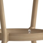 natural & white rattan/light natural frame