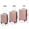 Karl Home 3in1 Multifunctional Large Capacity Traveling Storage Suitcase Luggage Set Pink - 4 of 4