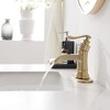 BWE Single Hole Single-Handle Low-Arc Bathroom Faucet - image 2 of 4