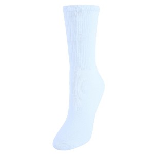 Sock Trends Women's Fully Cushioned Comfort Crew Socks (10 Pair Pack) - 1 of 4