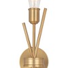 Vaxcel Estelle 2 - Light Sconce in  Natural Brass - 3 of 4