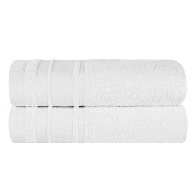 Cotton Medium Weight Bath Sheet Set of 2 by Blue Nile Mills