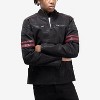 X RAY Men's PU Jacket With Faux Shearling Lining And Moto Stitch On Sleeves And Back - 4 of 4
