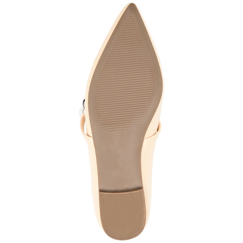 Journee Collection Womens Metinaa Ballet Pointed Toe Slip On Flats, 6 of 11