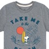 Boys' - Peanuts - Take Me To The Beach Short Sleeve Graphic T-Shirt - 2 of 4