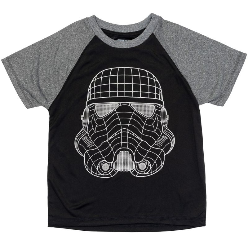 Star Wars Boba Fett Darth Vader 3 Pack T-Shirts Toddler to Big Kid, 5 of 8