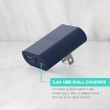 iHome 2-Port USB Wall Charger, AC Pro Multiport Plug Adapter, Phone Charging Block with Dual Ports, Flat Wall Adapter for Home & Travel - 4 of 4