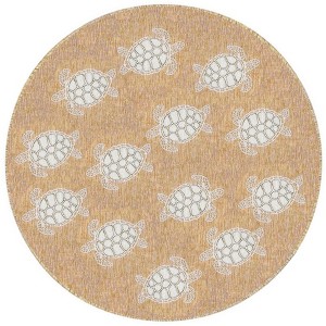 Liora Manne Carmel  Indoor/Outdoor Rug  Sand.. - 1 of 4