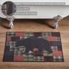 Wyatt Bear Polyester Bathmat 20x30 VHC Brands - 3 of 4