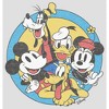 Women's Mickey & Friends Retro Buddies Racerback Tank Top - 2 of 4