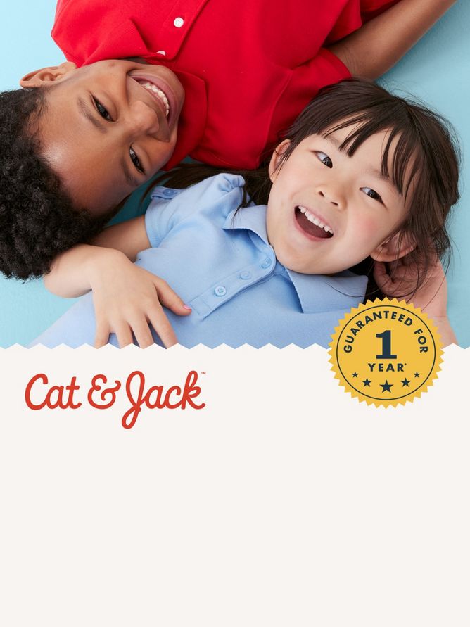 Cat & Jack and Guaranteed for 1 year