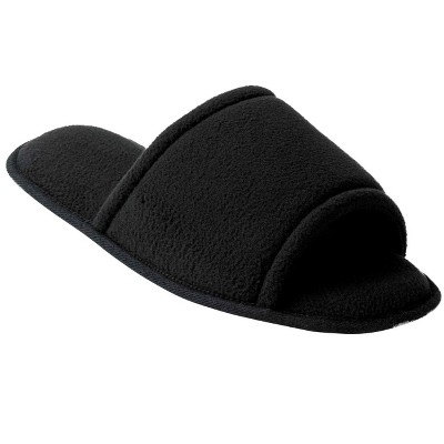 Kingsize Men s Wide Width Fleece Lined Slide Slipper Big 11 Ew