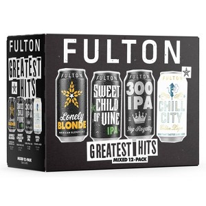 Fulton Brewing Greatest Hits Mixed Pack - 12pk/12 fl oz Cans - 1 of 1