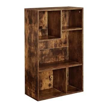 VECELO 2-Tier Wood Storage Shelf